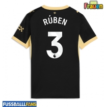 Manchester City Ruben Dias #3 Auswärtstrikot Frauen 2026-27 Kurzarm